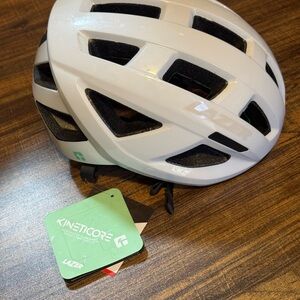 Lazer White KinetiCore Men's Helmet